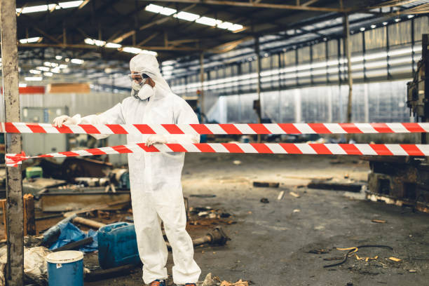 Professional Odor Removal technician working in Colleyville, TX
